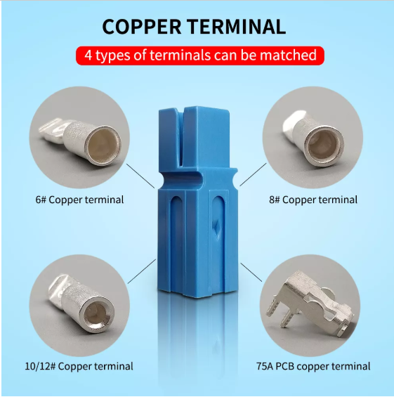 75A-600V 1pin power connector 2 75A-600V 1pin power connector - Image 2