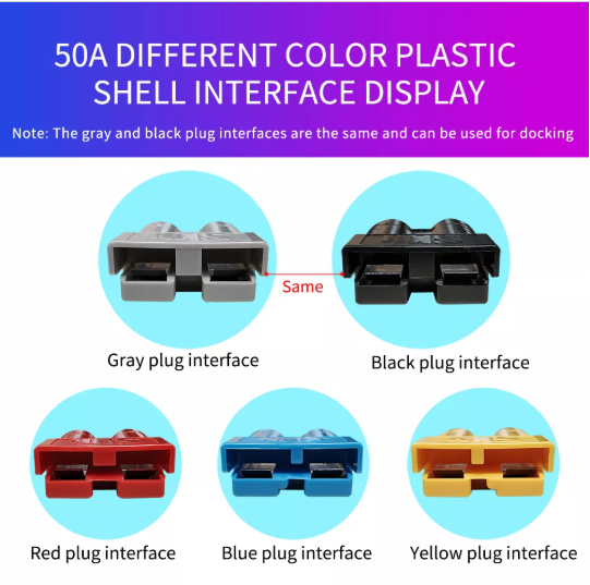 SY50A600V 2pin power connector 5 SY50A600V 2pin power connector - Image 5