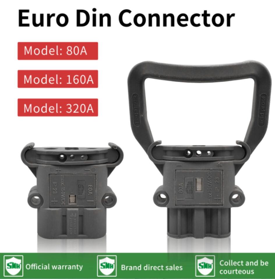 SMH Forklift Charging Connector (Euro DIN Connector): High-Current Solution for Industrial Applications
